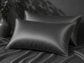 Silky Satin Pillowcase - Midnight Grey