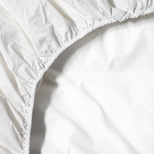 Essential Organic Percale Collection Fitted Sheet