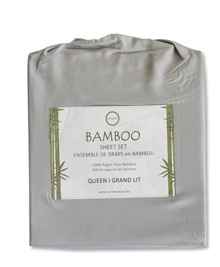 Queen Bamboo Sheet Set – 100% Rayon from Bamboo