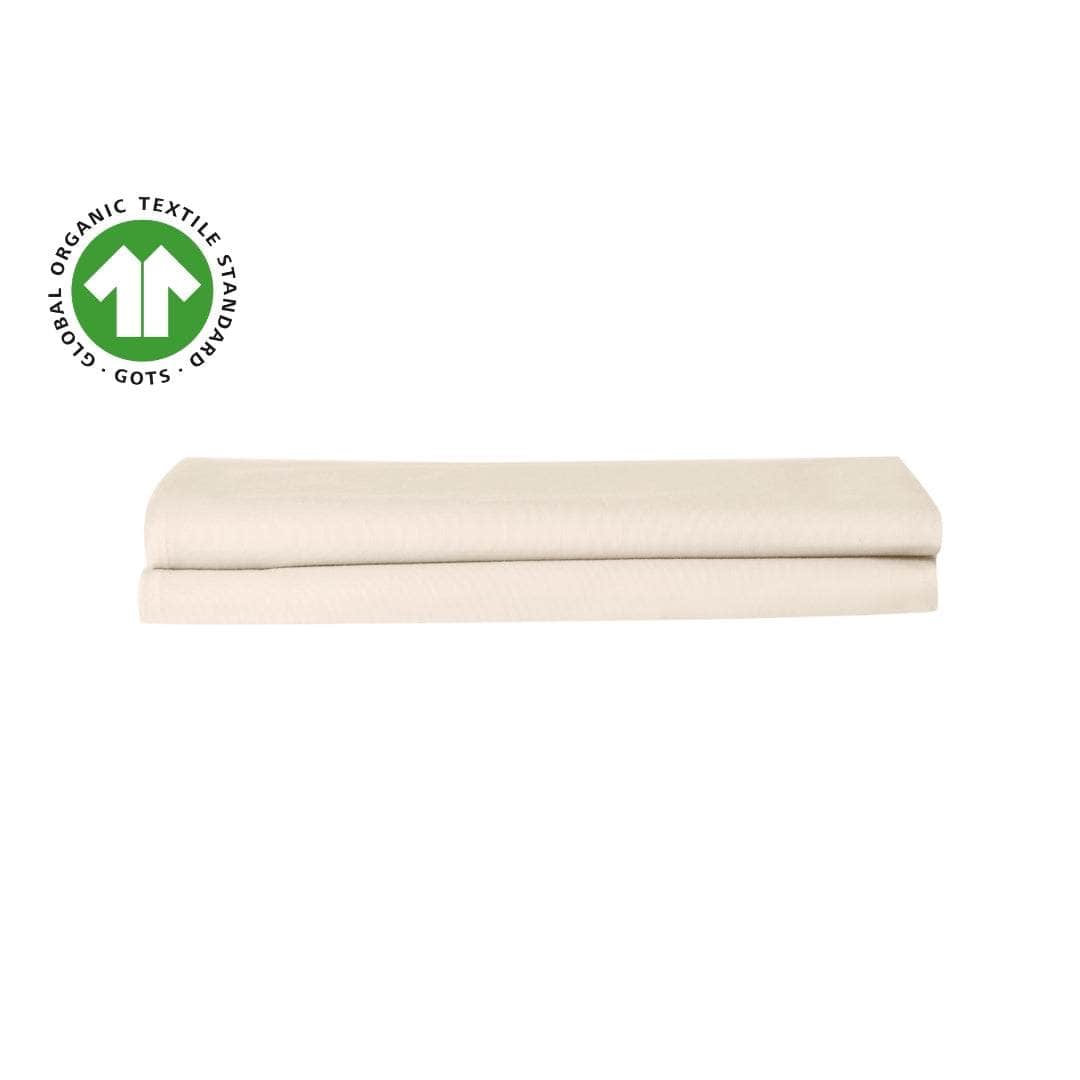 Essential Organic Percale Collection Pillowcase Set